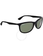 Anteojos Lentes de Sol Ray Ban Classic Rb4267 6019A 59 Negro/Verde Polarizado - Imagen 4