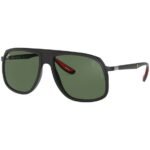 Anteojos Lentes de Sol Ray Ban Scuderia Ferrari  RB4308MF Negro/Verde 57-17