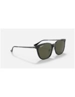 Anteojos Lentes de Sol Ray Ban Classic Rb4333D Negro/Verde Polarizado 55-17 - Imagen 6