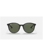 Anteojos Lentes de Sol Ray Ban Classic RB4334D 629271 55-19 Negro pulido/verde - Imagen 2