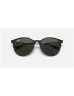 Anteojos Lentes de Sol Ray Ban Classic RB4334D 629271 55-19 Negro pulido/verde - Imagen 5