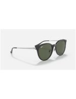 Anteojos Lentes de Sol Ray Ban Classic RB4334D 629271 55-19 Negro pulido/verde - Imagen 6