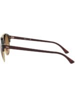 Anteojos Lentes de Sol Ray Ban Clubround Double Bridge RB4346 Tortuga/Marrón 51 - Imagen 5