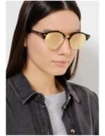 Anteojos Lentes de Sol Ray Ban Clubround Double Bridge RB4346 990/7O 51 - Imagen 8