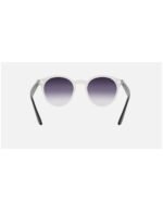 Anteojos Lentes de Sol Ray Ban Blaze RB4380NF 64160U 39 Blanco/Azul claro - Imagen 4