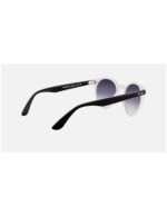 Anteojos Lentes de Sol Ray Ban Blaze RB4380NF 64160U 39 Blanco/Azul claro - Imagen 6