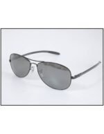 Anteojos Lentes de Sol Ray Ban Aviator Rb8301 Espejo Negro/Gris Polarizado 59 - Imagen 7