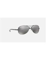 Anteojos Lentes de Sol Ray Ban Aviator Rb8301 Espejo Negro/Gris Polarizado 59 - Imagen 8