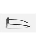 Anteojos Lentes de Sol Ray Ban Aviator Rb8301 Gunmetal/Plata Polarizado 59 - Imagen 3