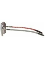 Anteojos Lentes de Sol Ray Ban Aviator Rb8301 Plata Mate/Plata Polarizada 59 - Imagen 7