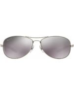 Anteojos Lentes de Sol Ray Ban Aviator Rb8301 Plata Mate/Plata Polarizada 59 - Imagen 8
