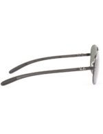 Anteojos Lentes de Sol Ray Ban Aviator Rb8307 Negro/Verde Polarizado 58-14 - Imagen 3