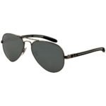Anteojos Lentes de Sol Ray Ban Aviator RB8307 004 58-14 Bronce pulido/plata