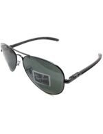 Anteojos Lentes de Sol Ray Ban Aviator RB8307 004 58-14 Bronce pulido/plata - Imagen 2