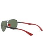 Anteojos Lentes de Sol Ray Ban Scuderia Ferrari RB8313M F001/71 61-13 - Imagen 4