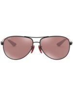 Anteojos Lentes de Sol Ray Ban Polarized Scuderia Ferrari Rb8313M F002/H2 61-13 - Imagen 2