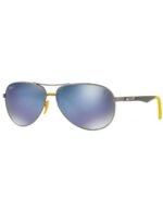 Anteojos Lentes de Sol Ray Ban Polarized Scuderia Ferrari Rb8313M F003/H0 61-13 - Imagen 2
