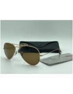 Anteojos Lentes de Sol Ray Ban Polarizado Aviator Carbon Fibre Rb8313 001/57 61 - Imagen 6