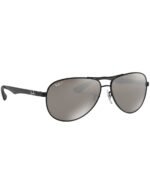 Anteojos Lentes de Sol Ray Ban Polarizado Carbon Fibre Rb8313 002/K6 61-13 - Imagen 5