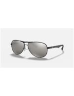 Anteojos Lentes de Sol Ray Ban Polarizado Aviator Carbon Fibre Rb8313 002/K7 61