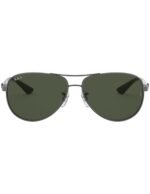 Anteojos Lentes de Sol Ray Ban Carbon Fibre RB8313 004 61-13 Bronce/Verde