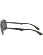 Anteojos Lentes de Sol Ray Ban Carbon Fibre RB8313 004 61-13 Bronce/Verde - Imagen 2