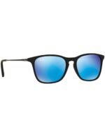 Anteojos Lentes de Sol Ray Ban Junior Chris RJ9061S 700555 49 Negro/Azul