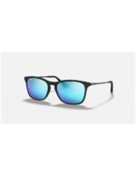 Anteojos Lentes de Sol Ray Ban Junior Chris RJ9061S 700555 49 Negro/Azul - Imagen 2