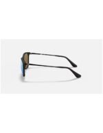 Anteojos Lentes de Sol Ray Ban Junior Chris RJ9061S 700555 49 Negro/Azul - Imagen 4