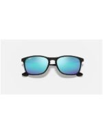 Anteojos Lentes de Sol Ray Ban Junior Chris RJ9061S 700555 49 Negro/Azul - Imagen 5