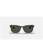 Anteojos Lentes de Sol Ray Ban Junior Chris RJ9061S 700571 49 Negro mate/verde - Imagen 2