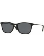 Anteojos Lentes de Sol Ray Ban Junior Chris RJ9061S 700571 49 Negro mate/verde - Imagen 5